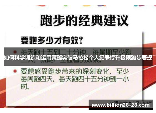 如何科学训练和运用策略突破马拉松个人纪录提升极限跑步表现